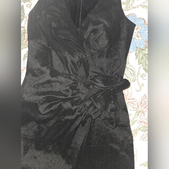 Jessica McClintock Black Mini Dress - Picture 2 of 6